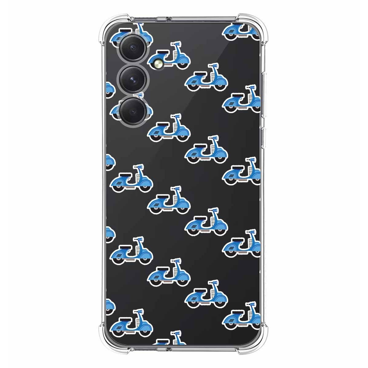 Funda Silicona Antigolpes para Samsung Galaxy A54 5G diseño Scooter Dibujos