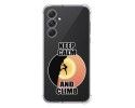 Funda Silicona Antigolpes para Samsung Galaxy A54 5G diseño Hombre Escalada Dibujos