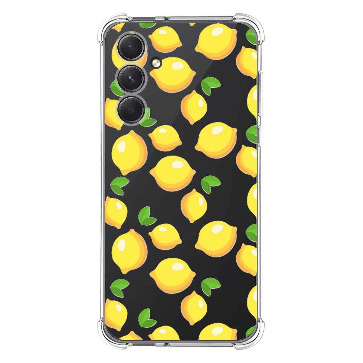 Funda Silicona Antigolpes para Samsung Galaxy A54 5G diseño Limones Dibujos