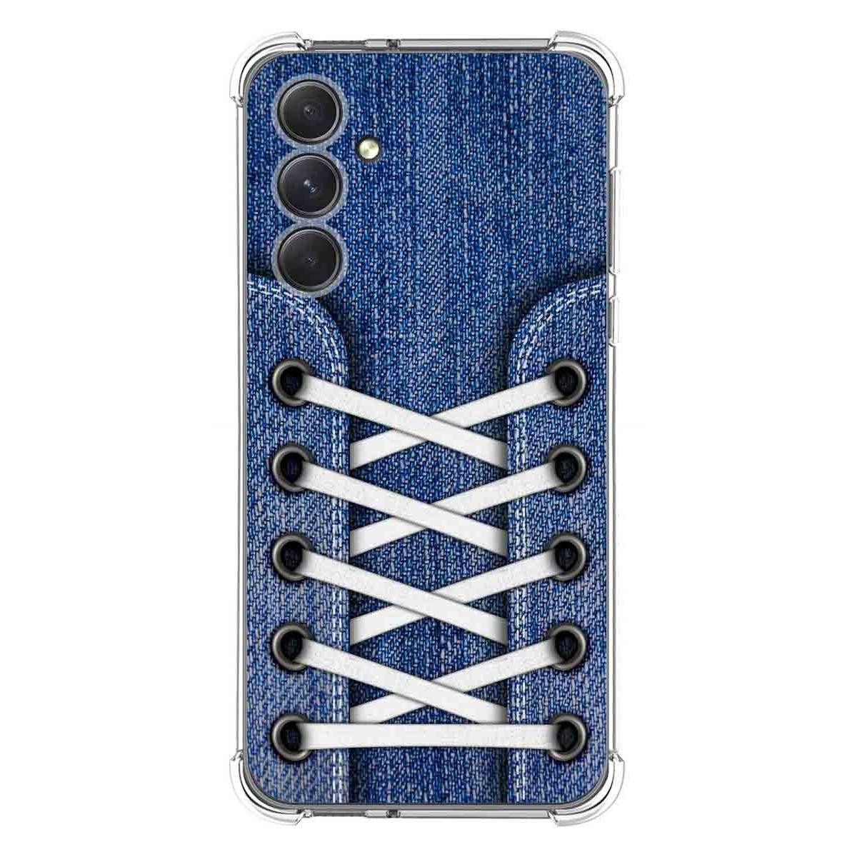 Funda Silicona Antigolpes para Samsung Galaxy A54 5G diseño Zapatillas 01 Dibujos