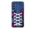 Funda Silicona Antigolpes para Samsung Galaxy A54 5G diseño Zapatillas 06 Dibujos