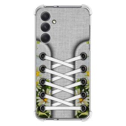 Funda Silicona Antigolpes para Samsung Galaxy A54 5G diseño Zapatillas 08 Dibujos