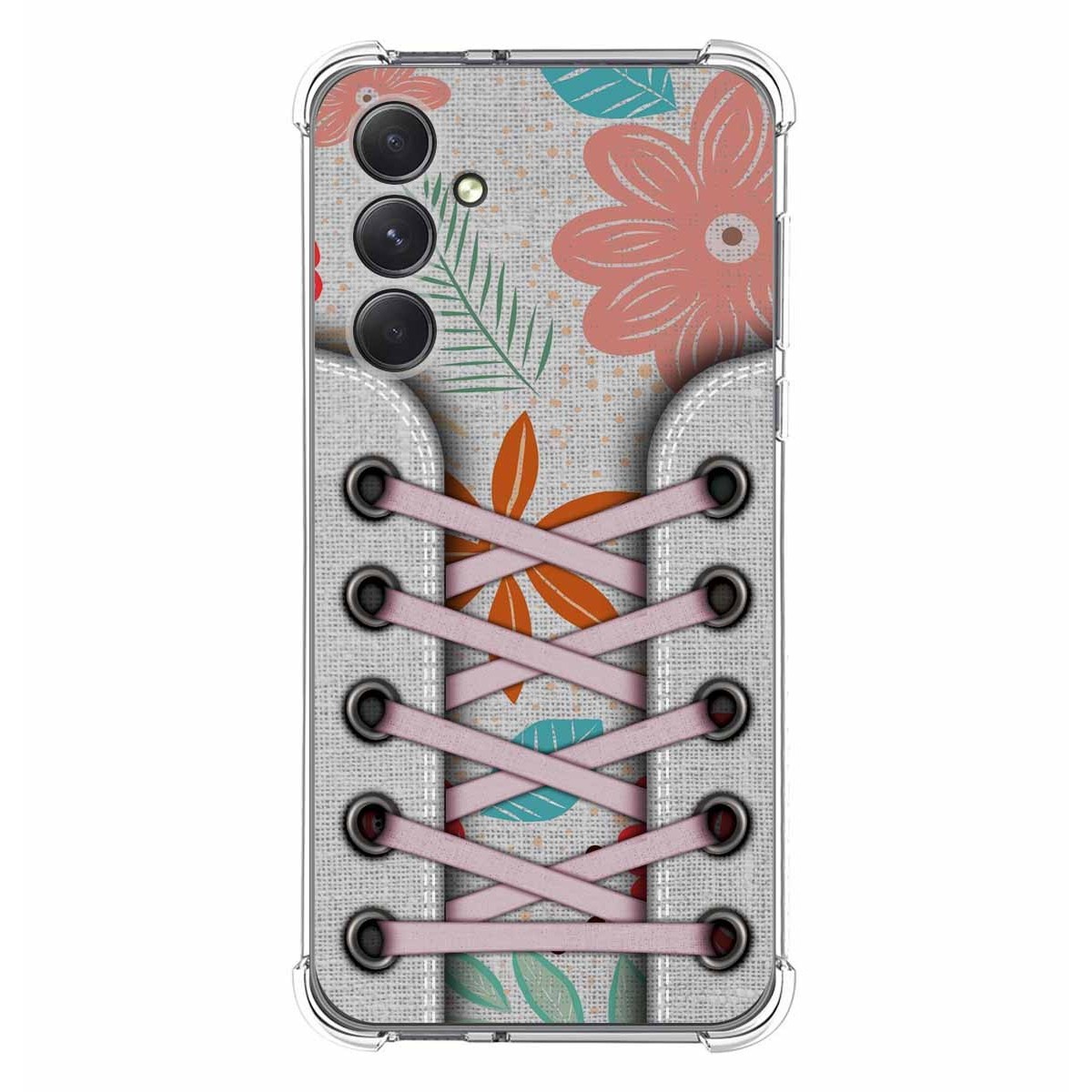 Funda Silicona Antigolpes para Samsung Galaxy A54 5G diseño Zapatillas 09 Dibujos