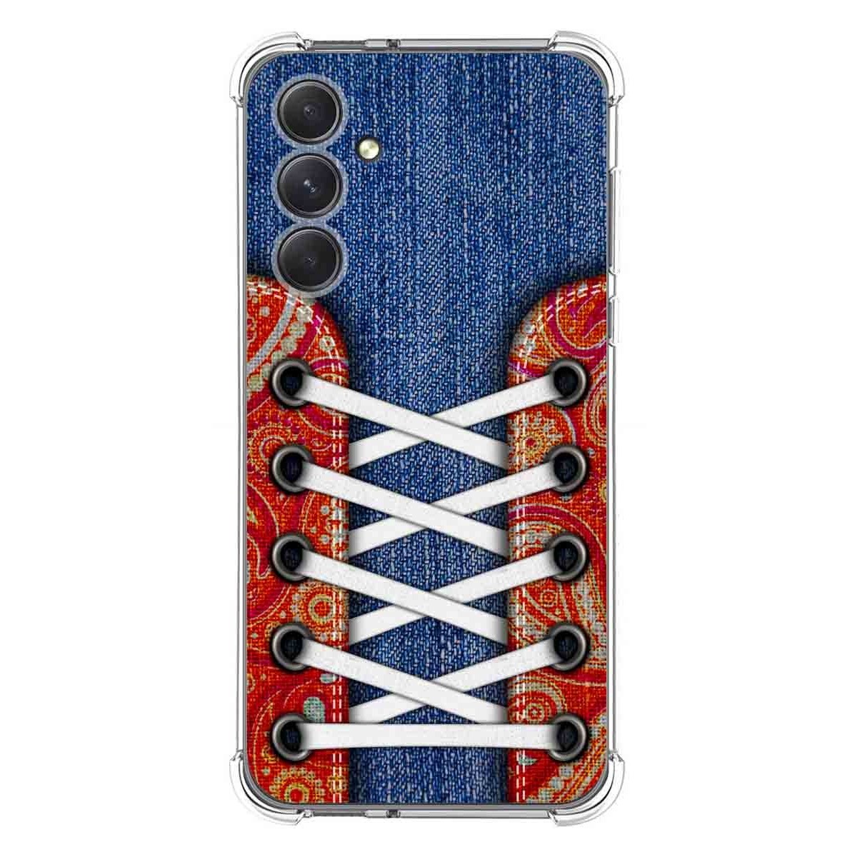 Funda Silicona Antigolpes para Samsung Galaxy A54 5G diseño Zapatillas 11 Dibujos
