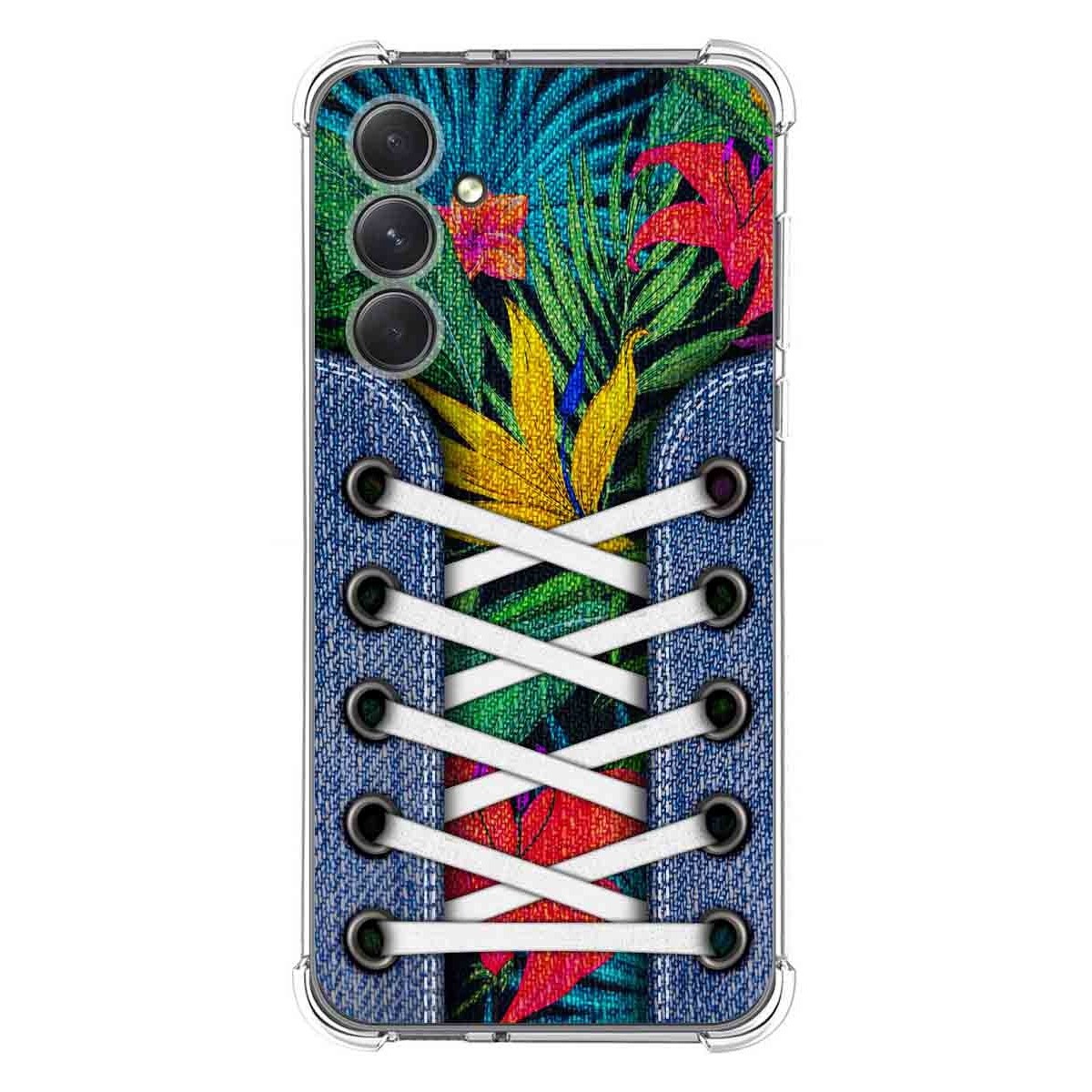 Funda Silicona Antigolpes para Samsung Galaxy A54 5G diseño Zapatillas 12 Dibujos