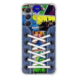 Funda Silicona Antigolpes para Samsung Galaxy A54 5G diseño Zapatillas 14 Dibujos