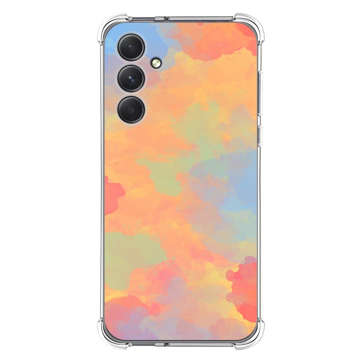 Funda Silicona Antigolpes para Samsung Galaxy A54 5G diseño Acuarela 08 Dibujos