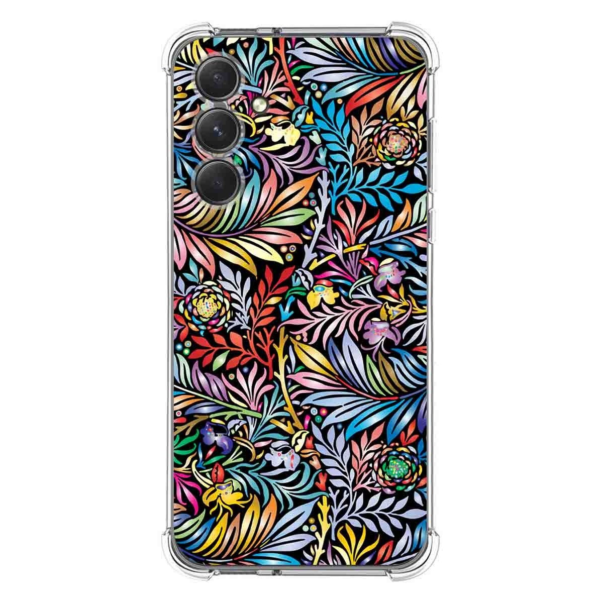 Funda Silicona Antigolpes para Samsung Galaxy A54 5G diseño Flores 04 Dibujos