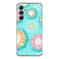 Funda Silicona Antigolpes para Samsung Galaxy A54 5G diseño Flores 05 Dibujos