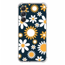 Funda Silicona Antigolpes para Samsung Galaxy A54 5G diseño Flores 08 Dibujos