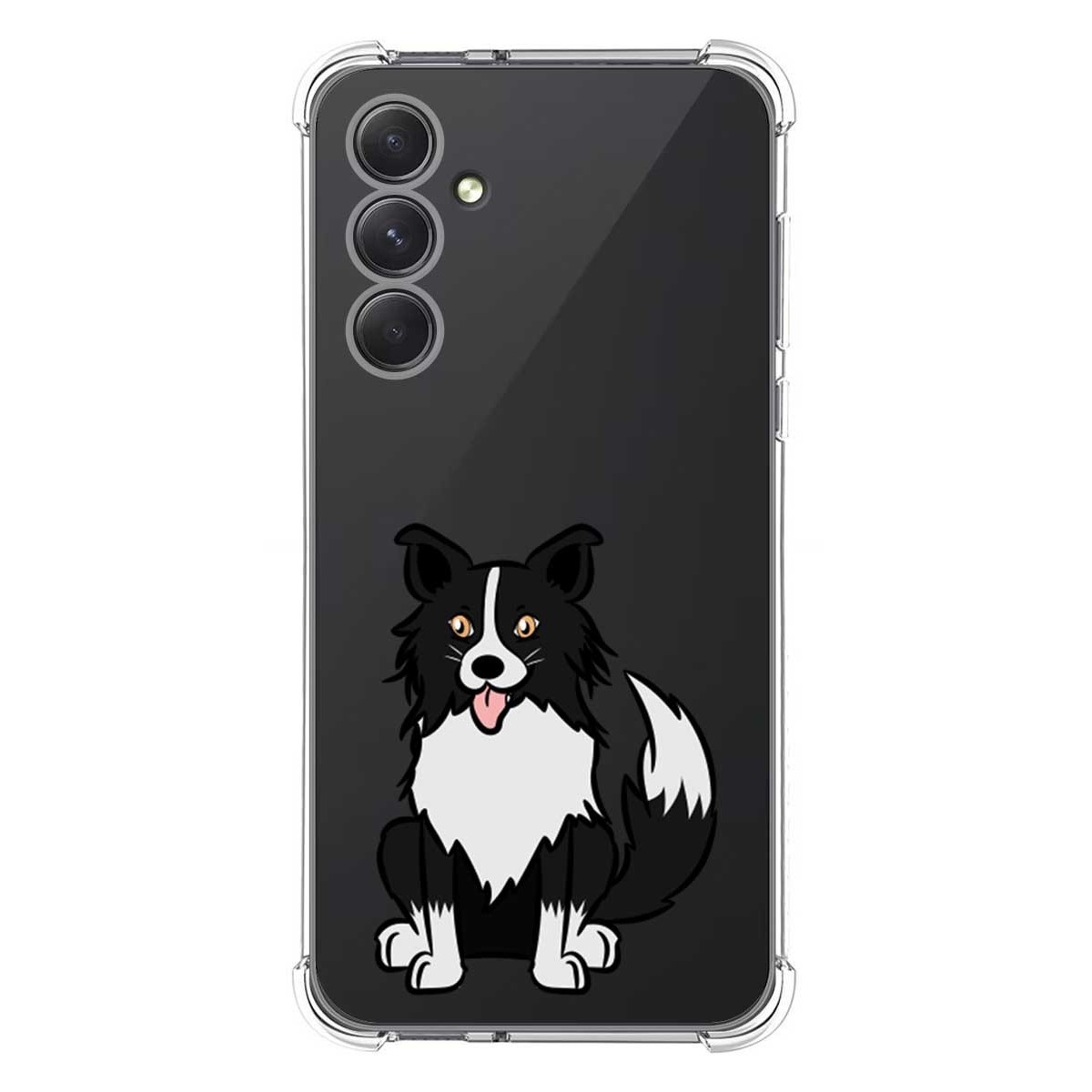 Funda Silicona Antigolpes para Samsung Galaxy A54 5G diseño Perros 01 Dibujos