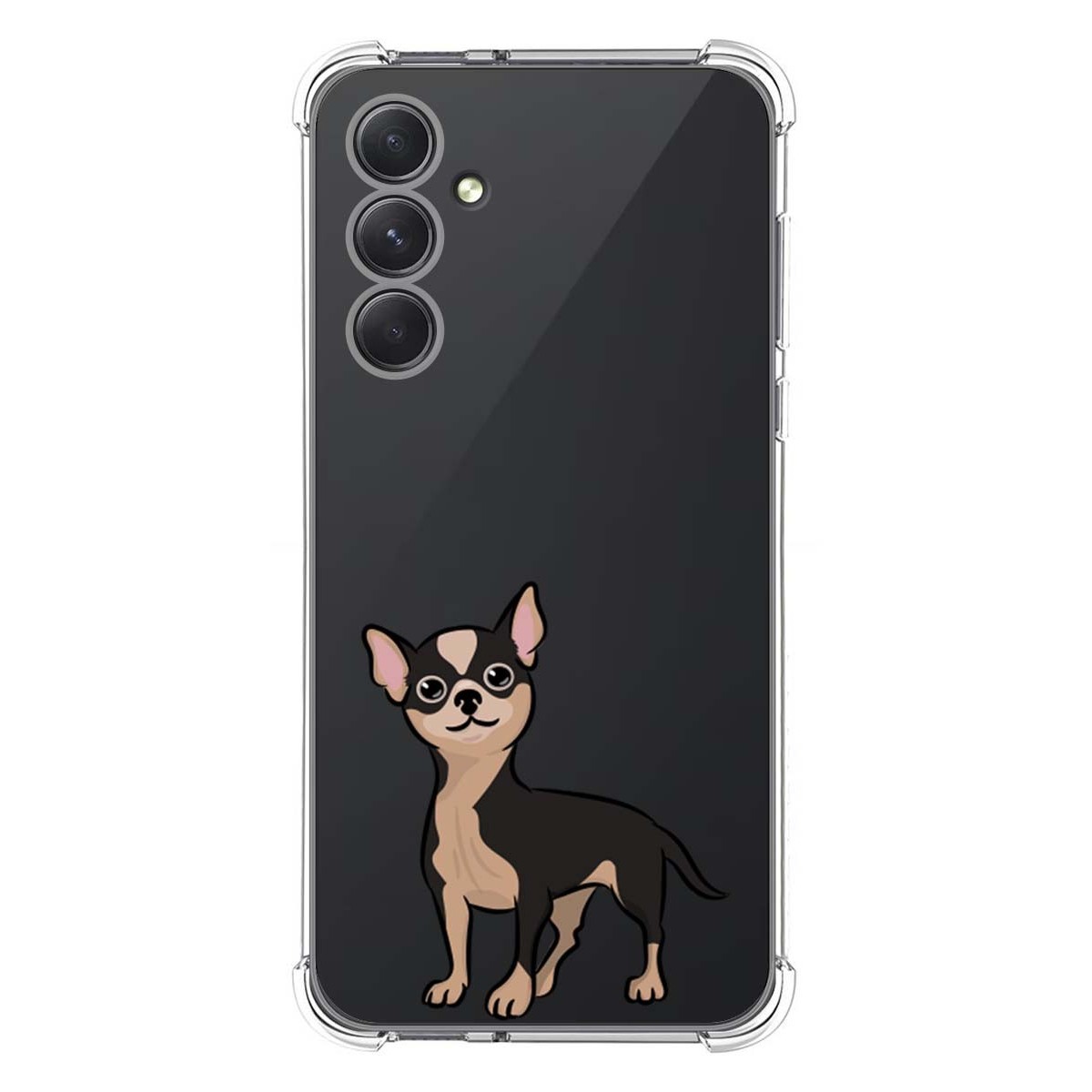 Funda Silicona Antigolpes para Samsung Galaxy A54 5G diseño Perros 05 Dibujos