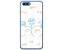 Funda Gel Tpu para Huawei Honor View 10 Diseño Informatico Dibujos