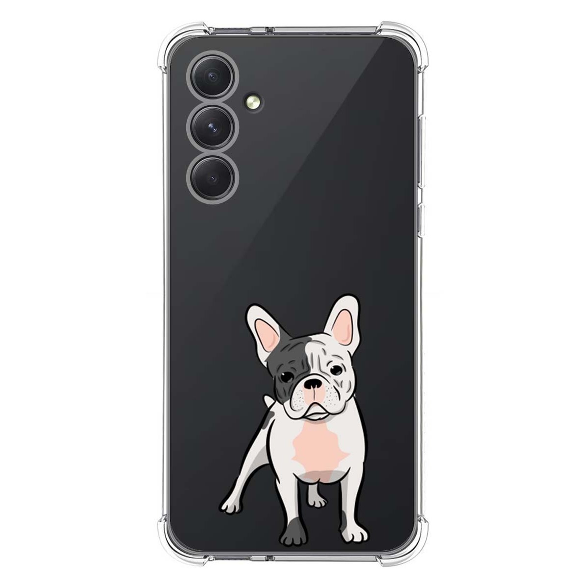 Funda Silicona Antigolpes para Samsung Galaxy A54 5G diseño Perros 06 Dibujos
