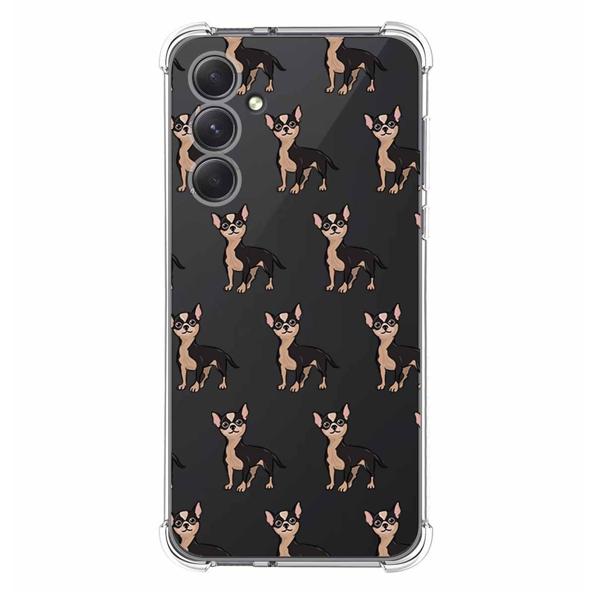 Funda Silicona Antigolpes para Samsung Galaxy A54 5G diseño Perros 11 Dibujos