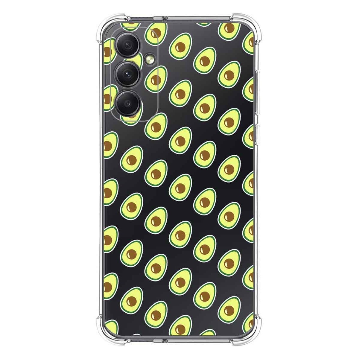Funda Silicona Antigolpes para Samsung Galaxy A34 5G diseño Aguacate Dibujos
