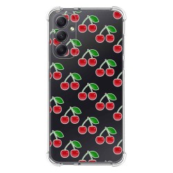 Funda Silicona Antigolpes para Samsung Galaxy A34 5G diseño Cerezas Dibujos