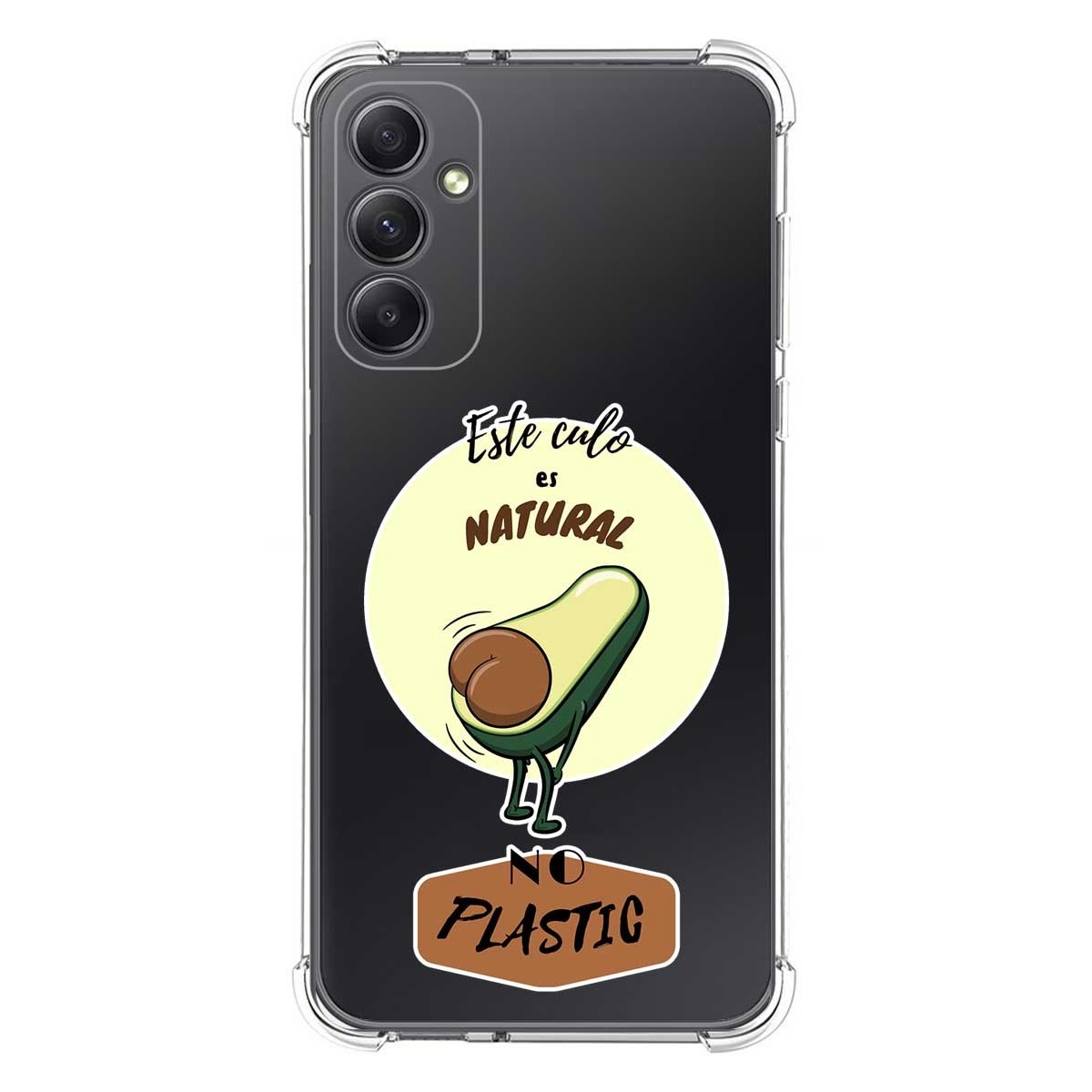Funda Silicona Antigolpes para Samsung Galaxy A34 5G diseño Culo Natural Dibujos
