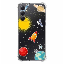 Funda Silicona Antigolpes para Samsung Galaxy A34 5G diseño Espacio Dibujos