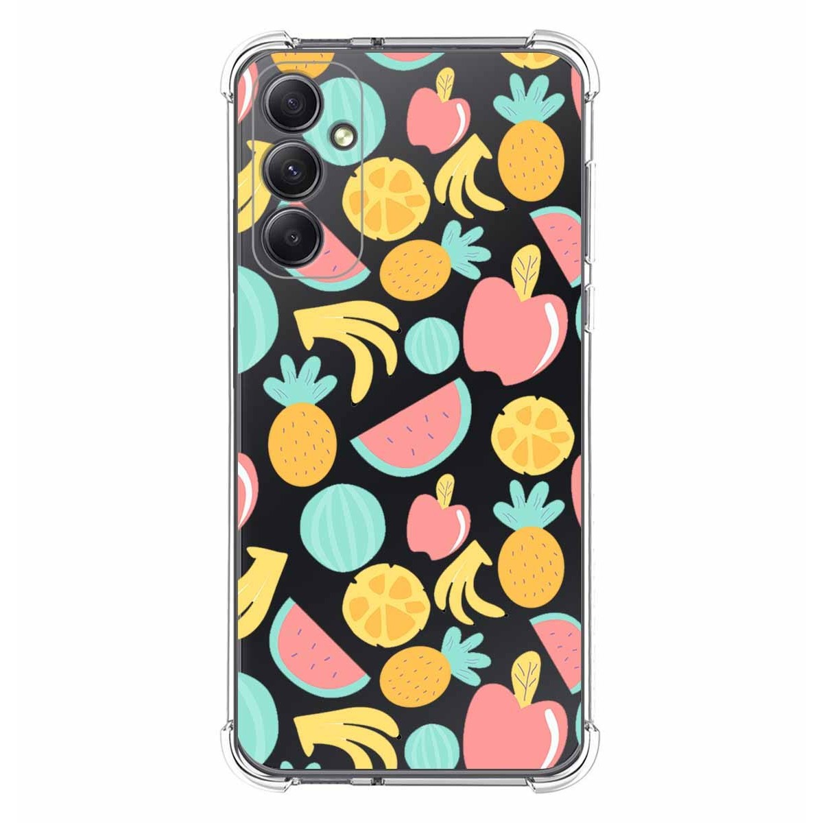 Funda Silicona Antigolpes para Samsung Galaxy A34 5G diseño Frutas 02 Dibujos