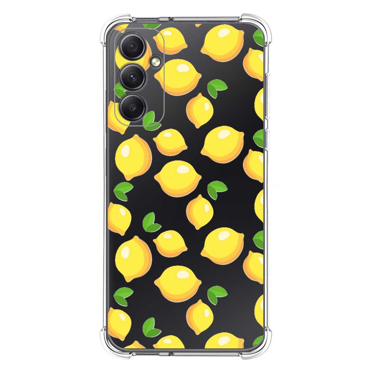 Funda Silicona Antigolpes para Samsung Galaxy A34 5G diseño Limones Dibujos