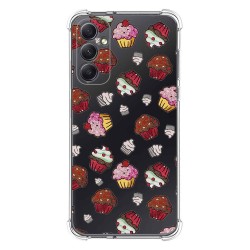 Funda Silicona Antigolpes para Samsung Galaxy A34 5G diseño Muffins Dibujos