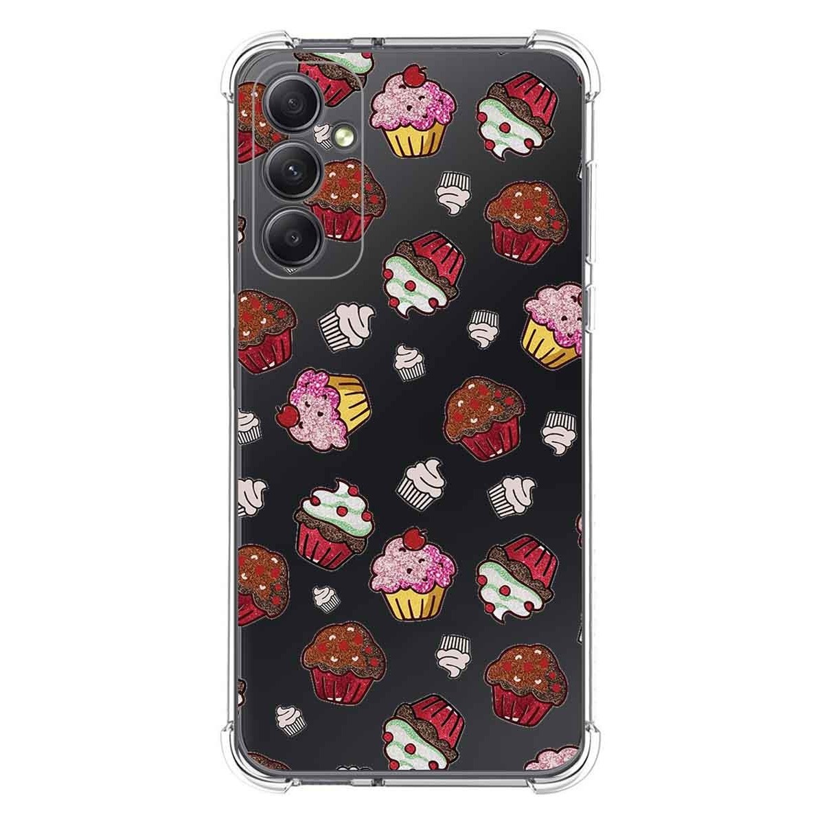 Funda Silicona Antigolpes para Samsung Galaxy A34 5G diseño Muffins Dibujos