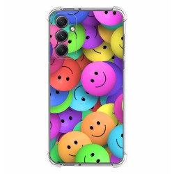 Funda Silicona Antigolpes para Samsung Galaxy A34 5G diseño Smile Dibujos