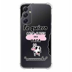 Funda Silicona Antigolpes para Samsung Galaxy A34 5G diseño Vaca Dibujos