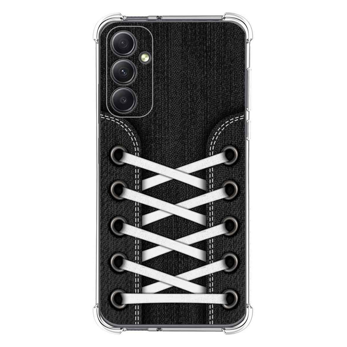 Funda Silicona Antigolpes para Samsung Galaxy A34 5G diseño Zapatillas 02 Dibujos