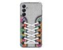 Funda Silicona Antigolpes para Samsung Galaxy A34 5G diseño Zapatillas 04 Dibujos