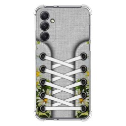 Funda Silicona Antigolpes para Samsung Galaxy A34 5G diseño Zapatillas 08 Dibujos