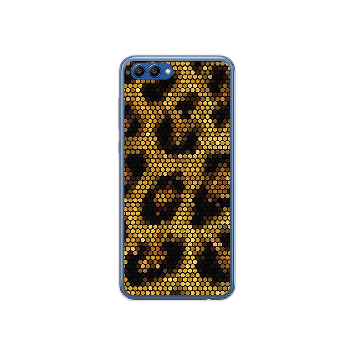 Funda Gel Tpu para Huawei Honor View 10 Diseño Leopardo Dibujos