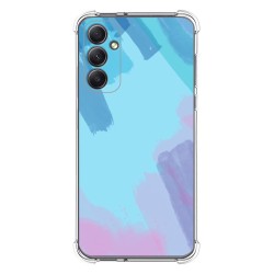 Funda Silicona Antigolpes para Samsung Galaxy A34 5G diseño Acuarela 10 Dibujos