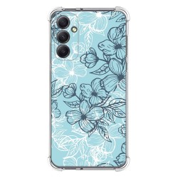 Funda Silicona Antigolpes para Samsung Galaxy A34 5G diseño Flores 03 Dibujos