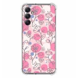 Funda Silicona Antigolpes para Samsung Galaxy A34 5G diseño Flores 07 Dibujos