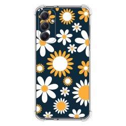 Funda Silicona Antigolpes para Samsung Galaxy A34 5G diseño Flores 08 Dibujos