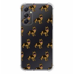 Funda Silicona Antigolpes para Samsung Galaxy A34 5G diseño Perros 09 Dibujos