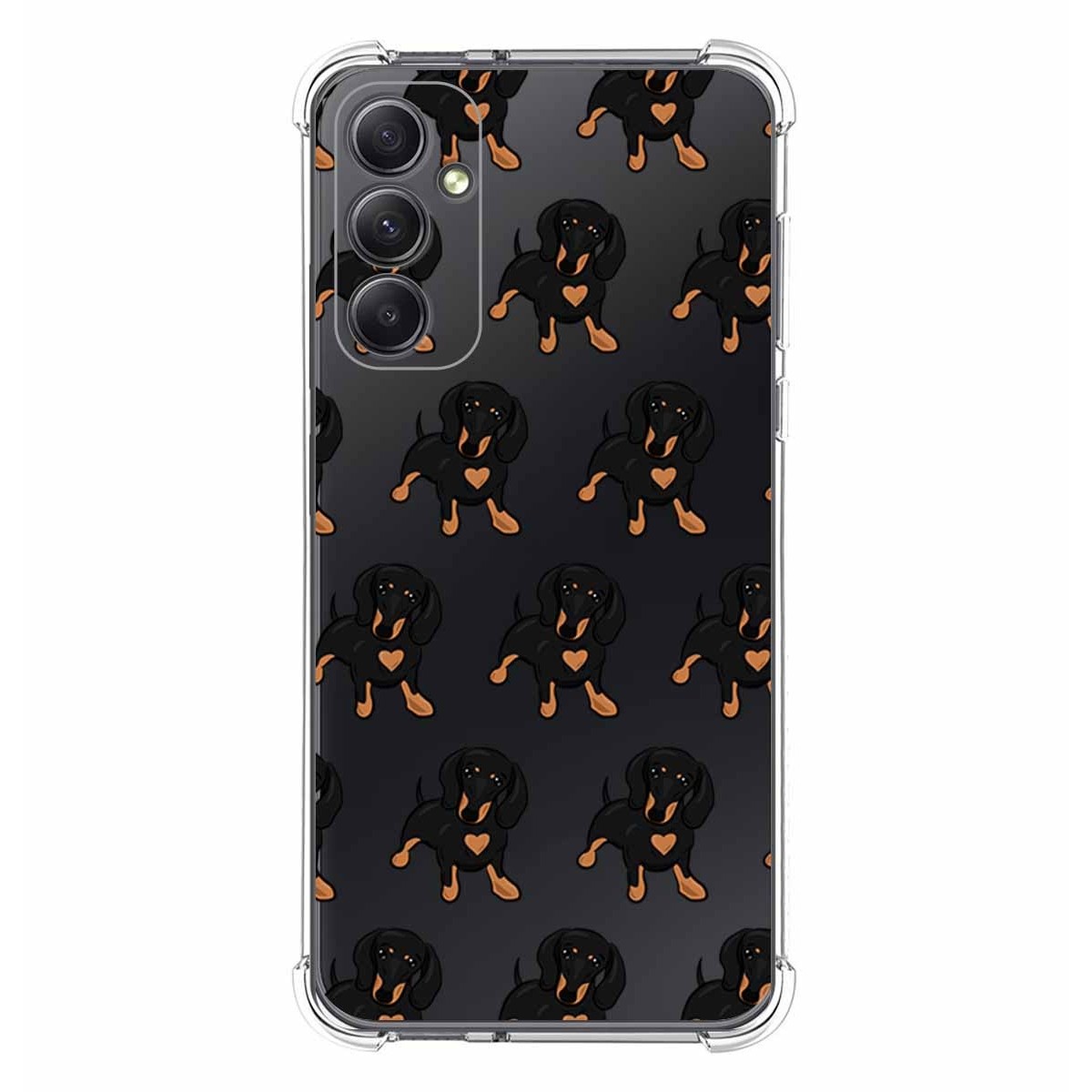 Funda Silicona Antigolpes para Samsung Galaxy A34 5G diseño Perros 10 Dibujos