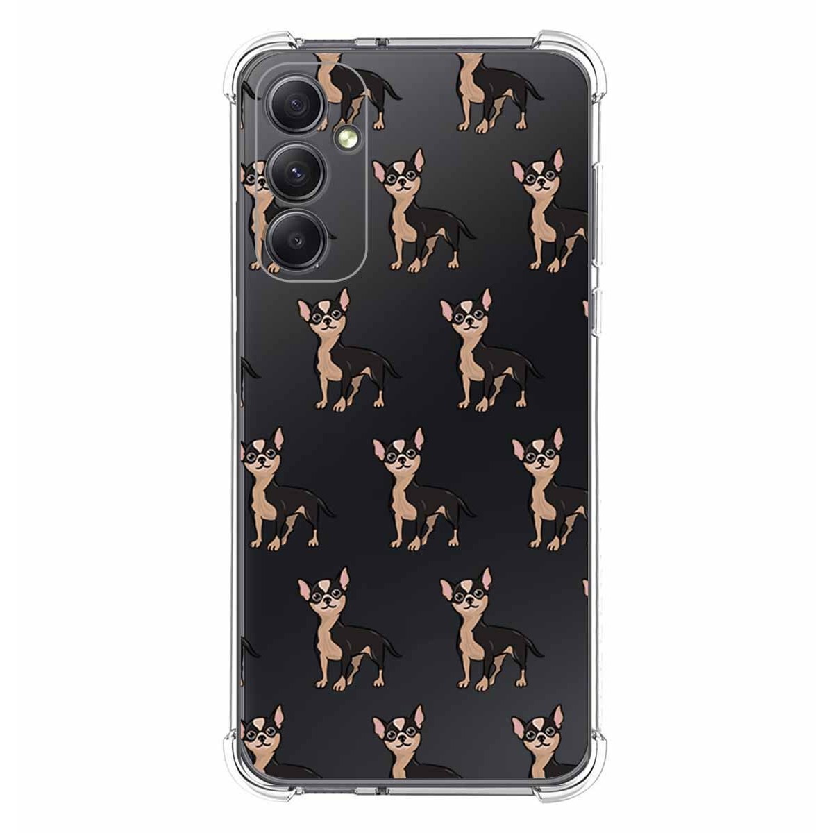 Funda Silicona Antigolpes para Samsung Galaxy A34 5G diseño Perros 11 Dibujos