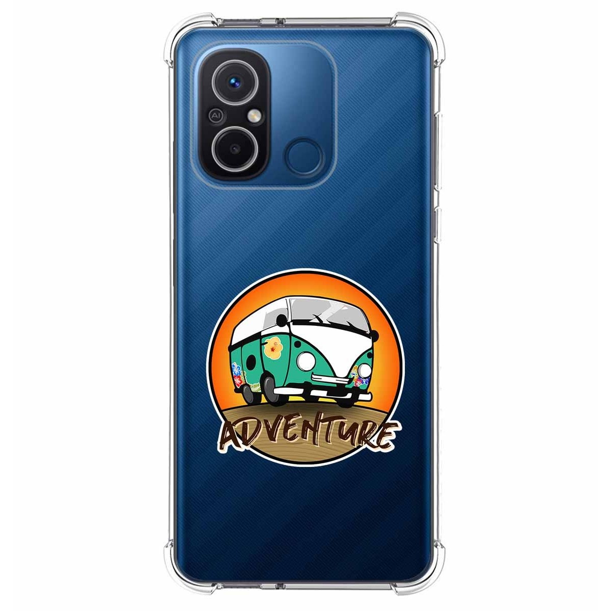 Funda Silicona Antigolpes compatible con Xiaomi Redmi 12C diseño Adventure Dibujos