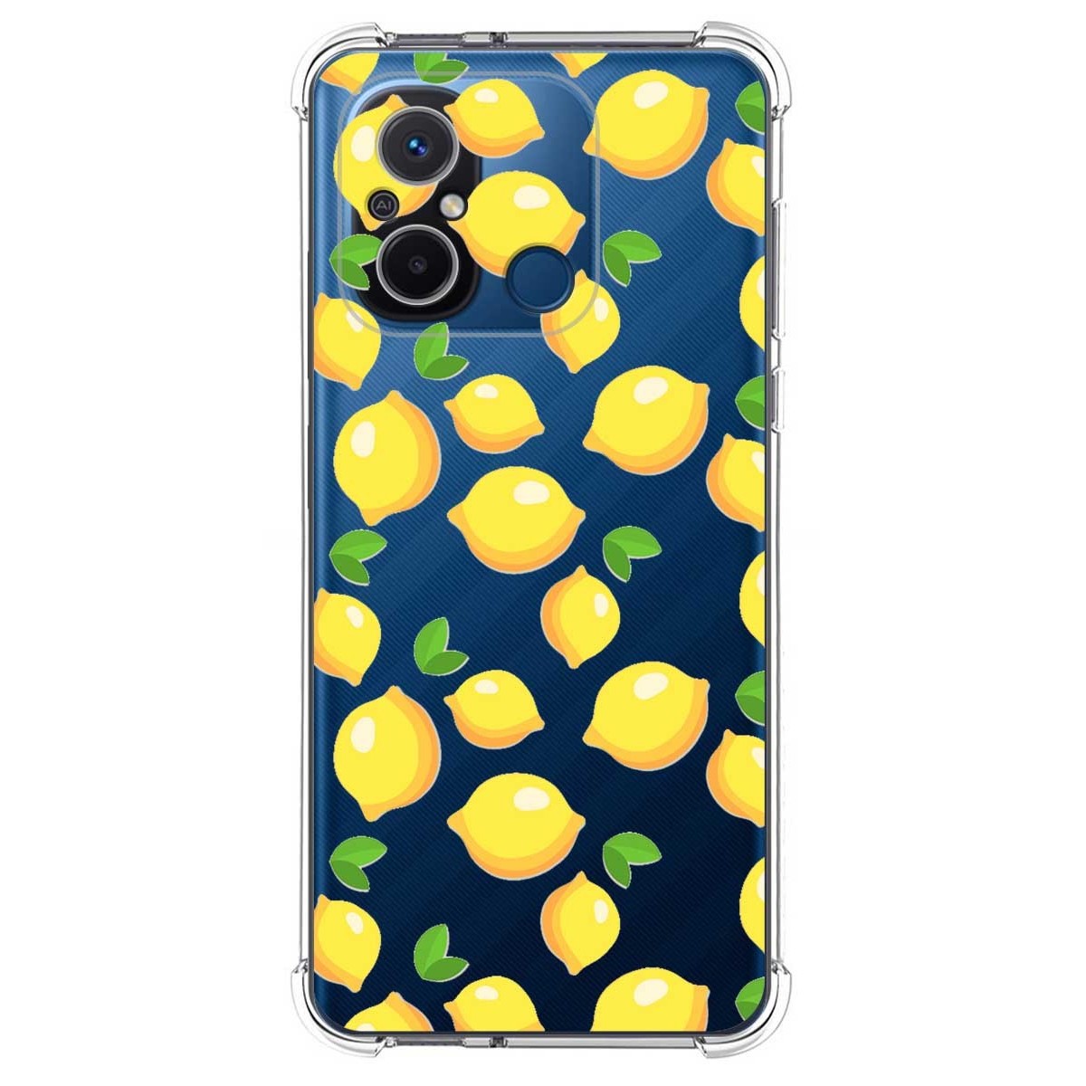 Funda Silicona Antigolpes compatible con Xiaomi Redmi 12C diseño Limones Dibujos