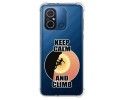 Funda Silicona Antigolpes compatible con Xiaomi Redmi 12C diseño Mujer Escalada Dibujos