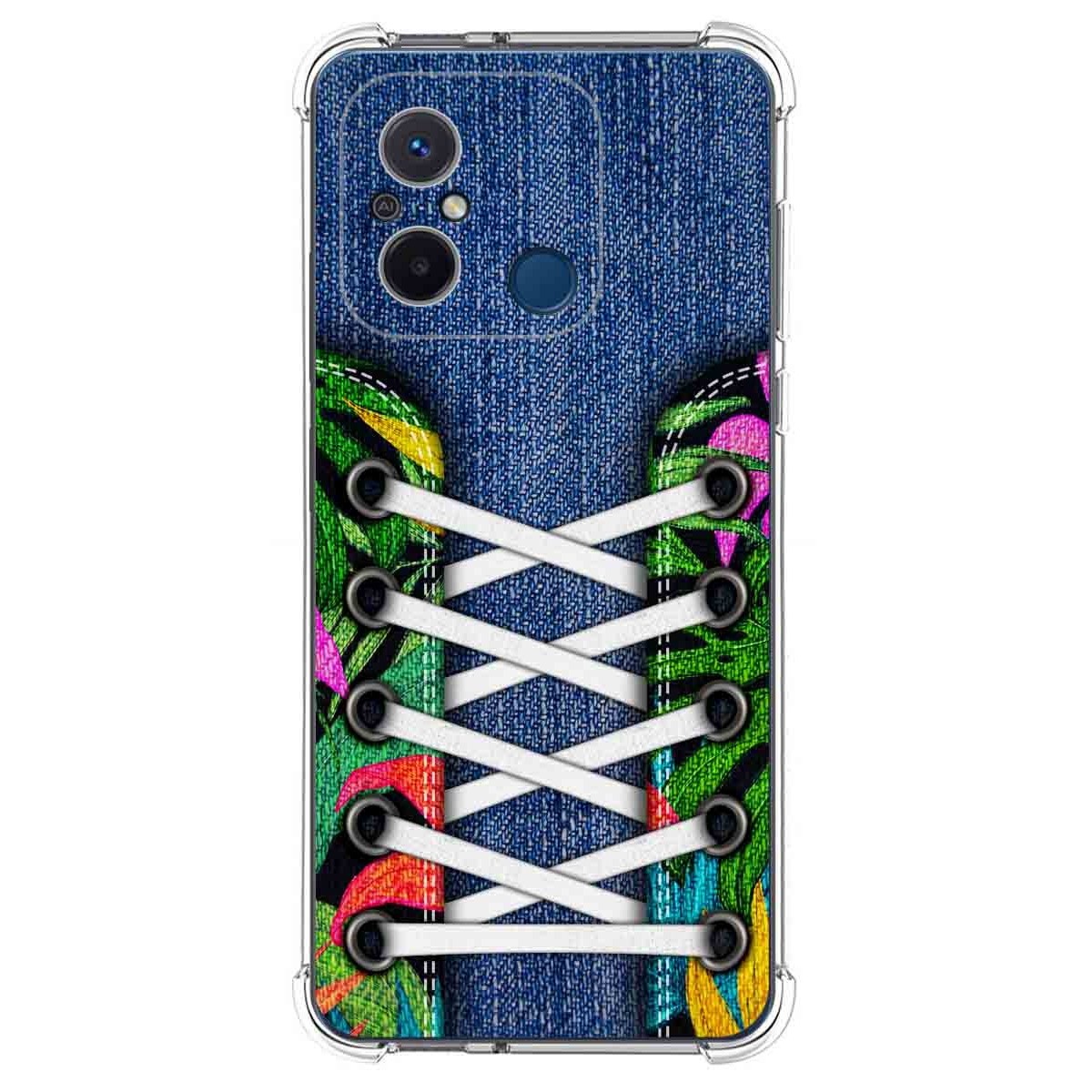 Funda Silicona Antigolpes compatible con Xiaomi Redmi 12C diseño Zapatillas 13 Dibujos