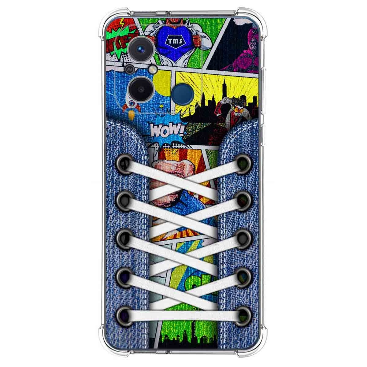 Funda Silicona Antigolpes compatible con Xiaomi Redmi 12C diseño Zapatillas 14 Dibujos