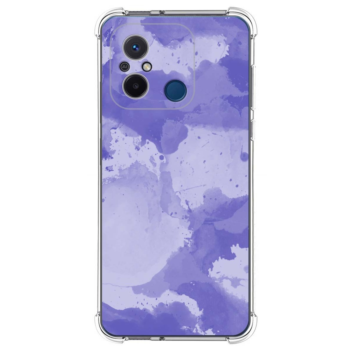 Funda Silicona Antigolpes compatible con Xiaomi Redmi 12C diseño Acuarela 01 Dibujos