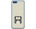 Funda Gel Tpu para Huawei Honor View 10 Diseño Pingüino Dibujos