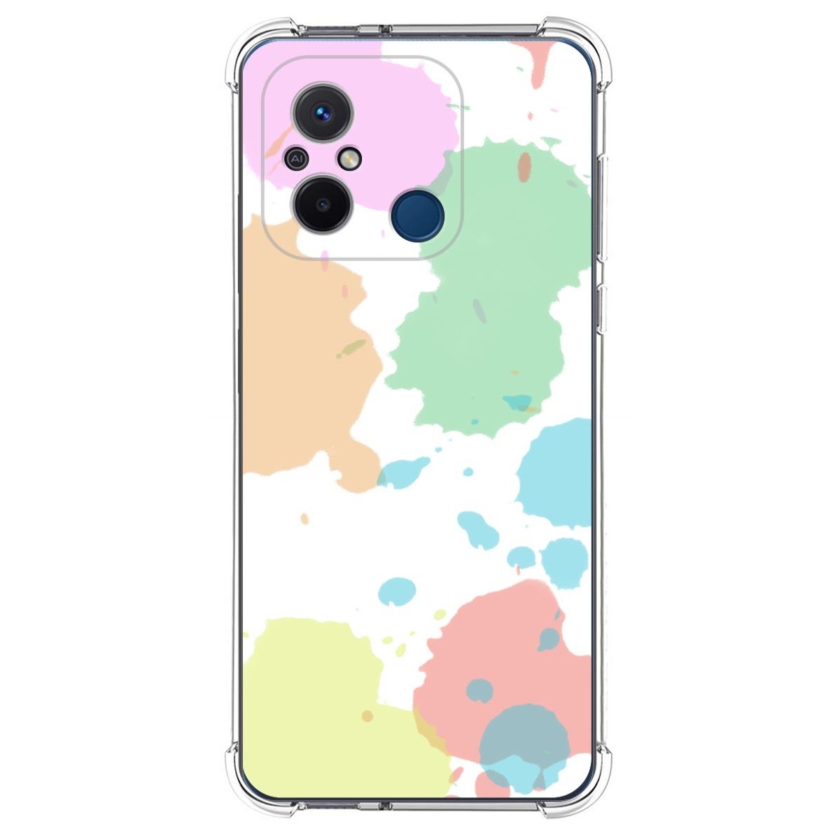 Funda Silicona Antigolpes compatible con Xiaomi Redmi 12C diseño Acuarela 05 Dibujos