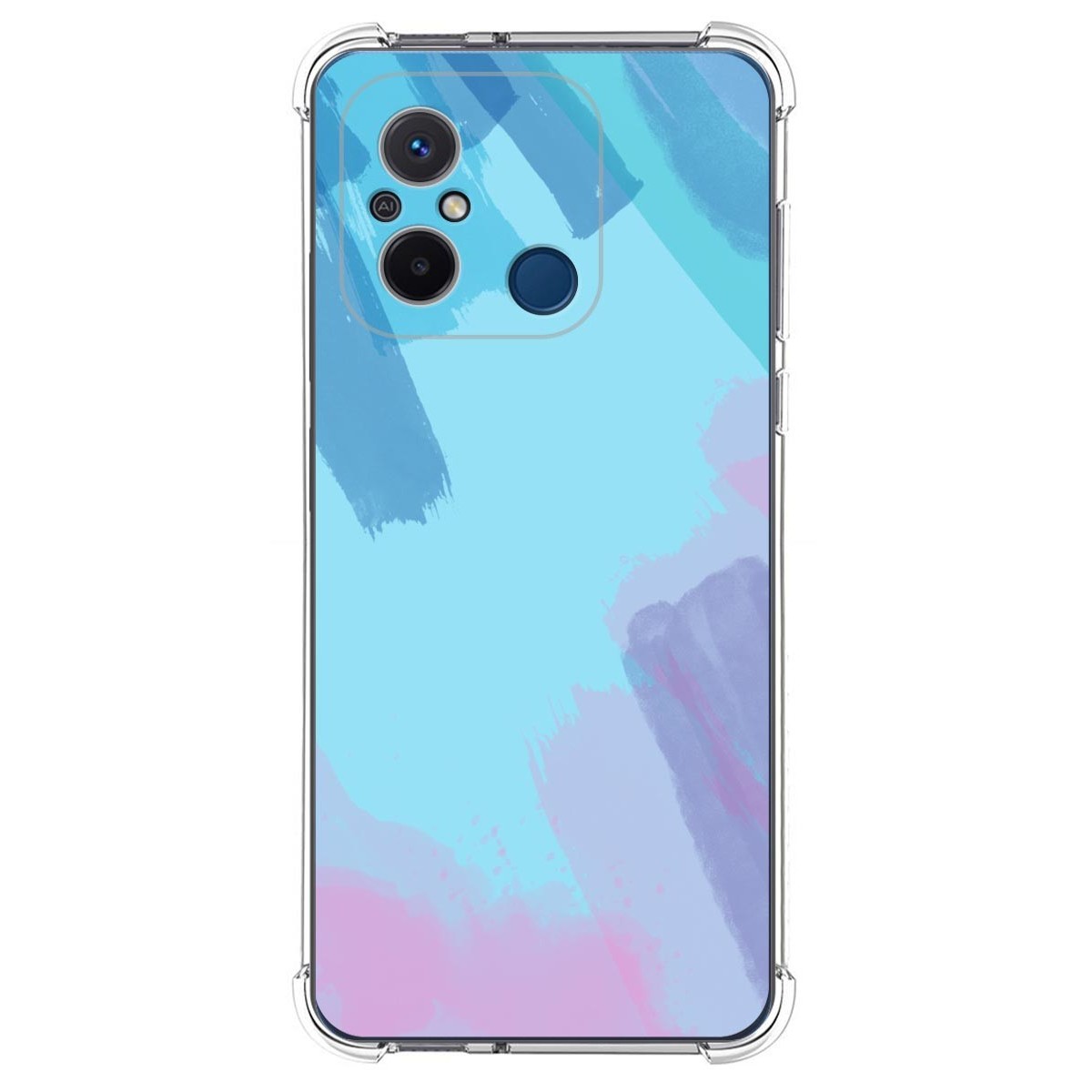 Funda Silicona Antigolpes compatible con Xiaomi Redmi 12C diseño Acuarela 10 Dibujos