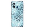 Funda Silicona Antigolpes compatible con Xiaomi Redmi 12C diseño Flores 03 Dibujos